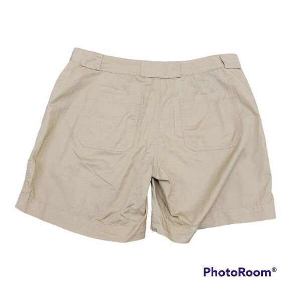 Lauren Ralph Lauren Cargo Short Khaki Tan Color Cotton Size 4 - Picture 2 of 8